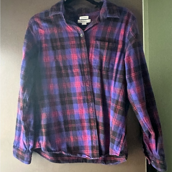 LL Bean Flannel Shirt - Picture 1 of 1